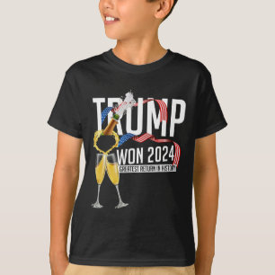 Camiseta Donald Trump ganó la investidura electoral de 2024