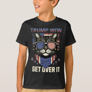 Camiseta Donald Trump Ganó Los Gatos De Elecciones Para Tru