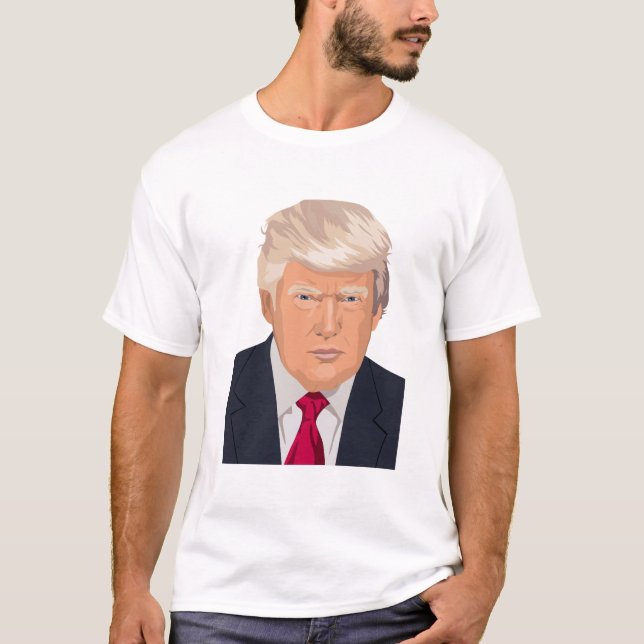 Camiseta Donald Trump hace frente (Anverso)