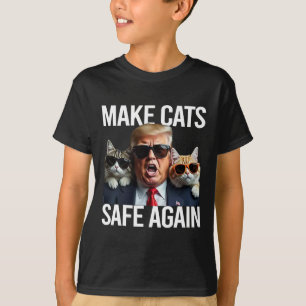 Camiseta Donald Trump hace que los gatos vuelvan a estar se