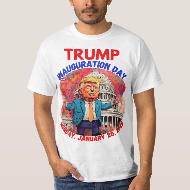 CAMISETA DONALD TRUMP INAUGURATION DAY 2025 (Anverso)