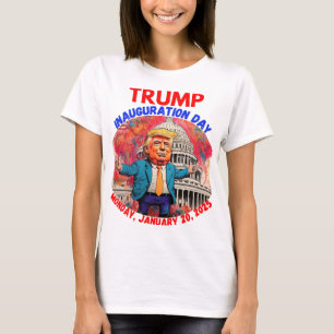 CAMISETA DONALD TRUMP INAUGURATION DAY 2025