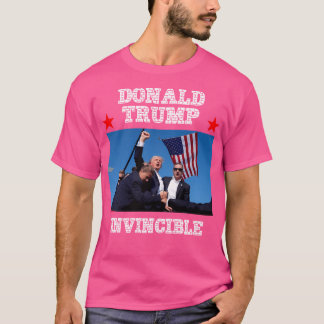 Camiseta Donald Trump - invencible