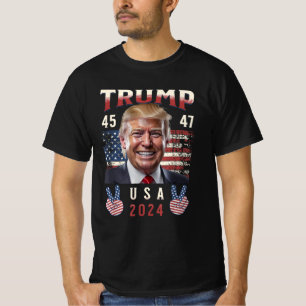 Camiseta Donald Trump J.D. Vance recuperó a Estados Unidos
