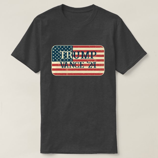 Camiseta Donald Trump JD Vance 2024 (Diseño del anverso)