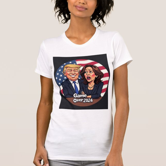 Camiseta Donald Trump Kamala harris (Anverso)