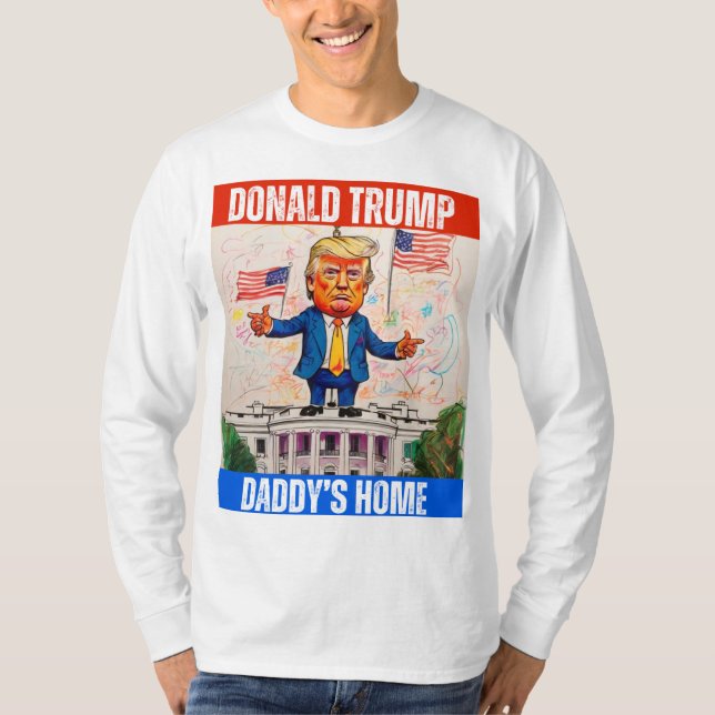 CAMISETA DONALD TRUMP - LA CASA DE DADDY (Anverso)