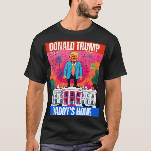 CAMISETA DONALD TRUMP - LA CASA DE DADDY (Anverso)