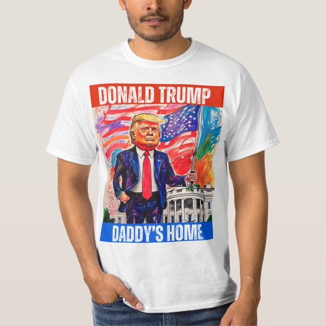 CAMISETA DONALD TRUMP - LA CASA DE DADDY (Anverso)