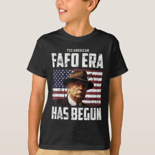 Camiseta Donald Trump La Era Fafo Estadounidense Y Encuentr