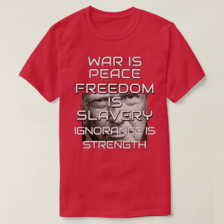 Camiseta Donald Trump La guerra es paz