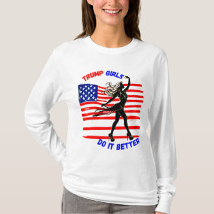 CAMISETA DONALD TRUMP- LOS CHICAS DE TRUMP LO HACEN MEJOR