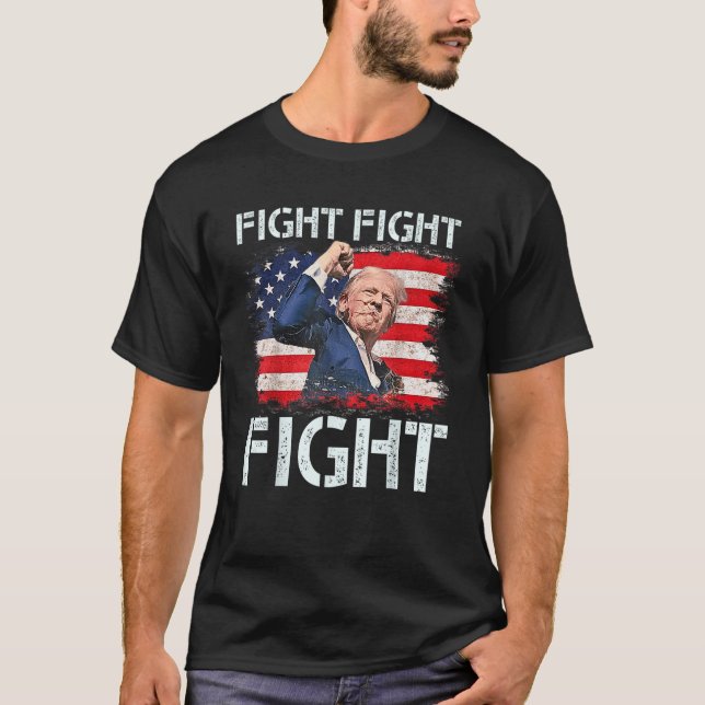 Camiseta Donald Trump Lucha Lucha Lucha (Anverso)