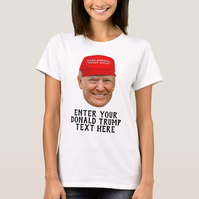 CAMISETA DONALD TRUMP MAGA PERSONALIZADA (Anverso)