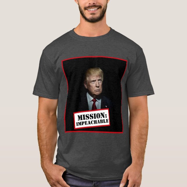 Camiseta Donald Trump — Misión: Impenetrable (Anverso)