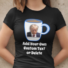 Camiseta Donald Trump Mug masacró gracioso Personalizado de