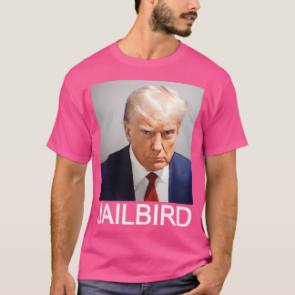 Camiseta Donald Trump Mugshot Jailbird