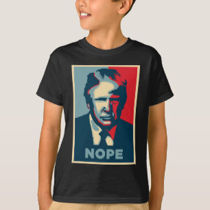 Camiseta donald trump nope