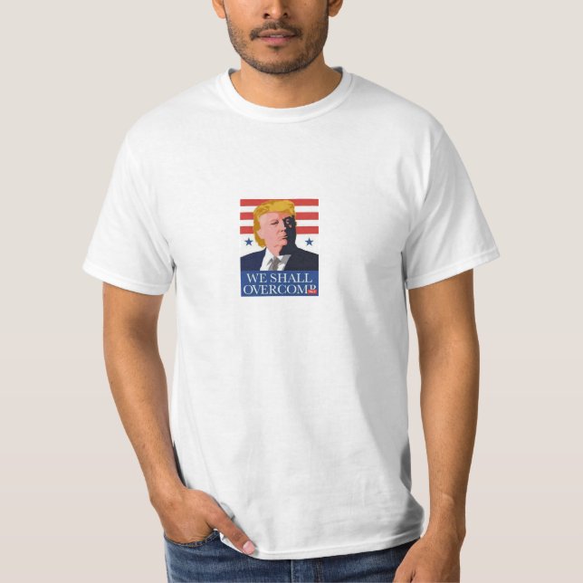 Camiseta Donald Trump: Overcomb (Anverso)