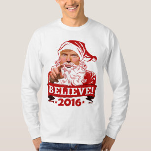 Camiseta Donald Trump Papá Noel cree 2016