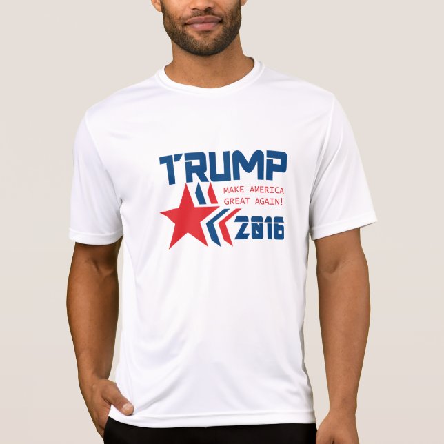 Camiseta Donald Trump para el presidente (Anverso)