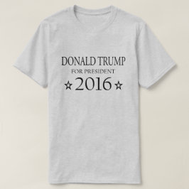 Camiseta Donald Trump para el presidente 2016