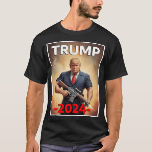Camiseta Donald Trump para la presidencia 2024 - Maga
