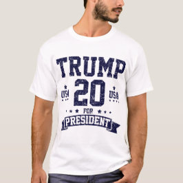 CAMISETA DONALD TRUMP PARA PRESIDEN USA 2020