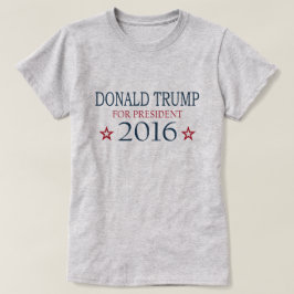 Camiseta Donald Trump para presidente 2016
