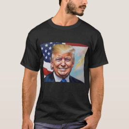 Camiseta Donald Trump para presidente 2024