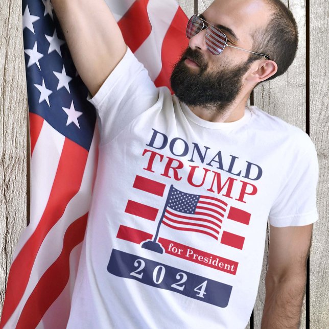 Camiseta Donald Trump para presidente 2024 (Subido por el creador)
