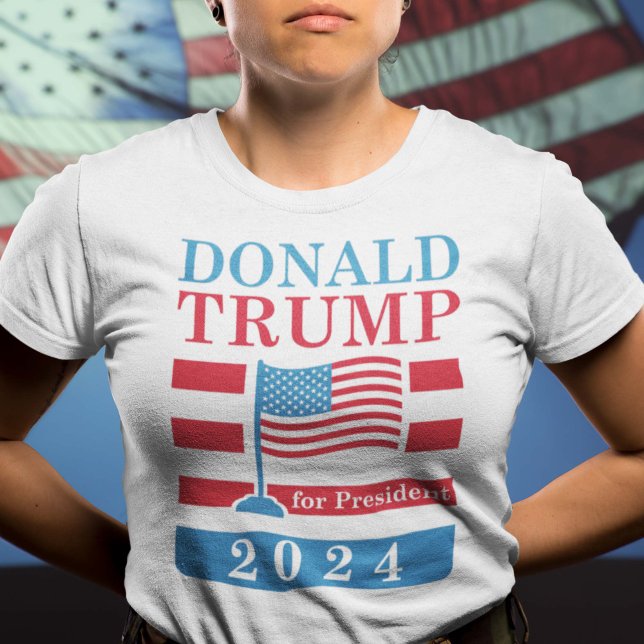 Camiseta Donald Trump para presidente 2024 (Subido por el creador)
