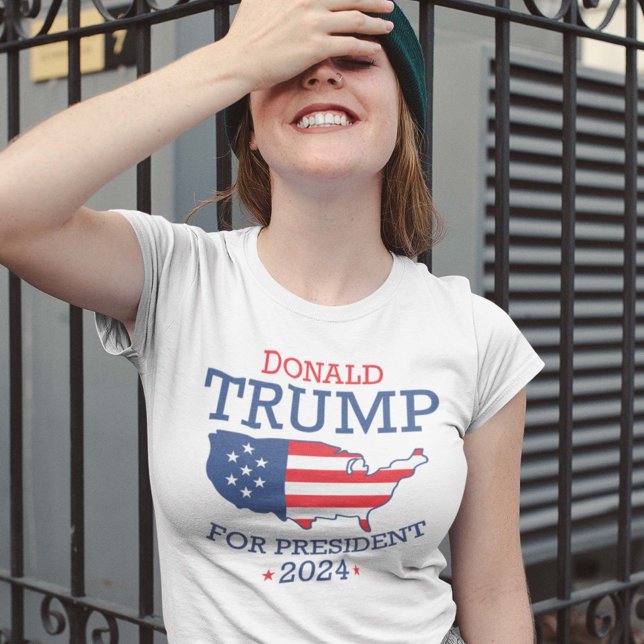 Camiseta Donald Trump para presidente 2024 (Subido por el creador)