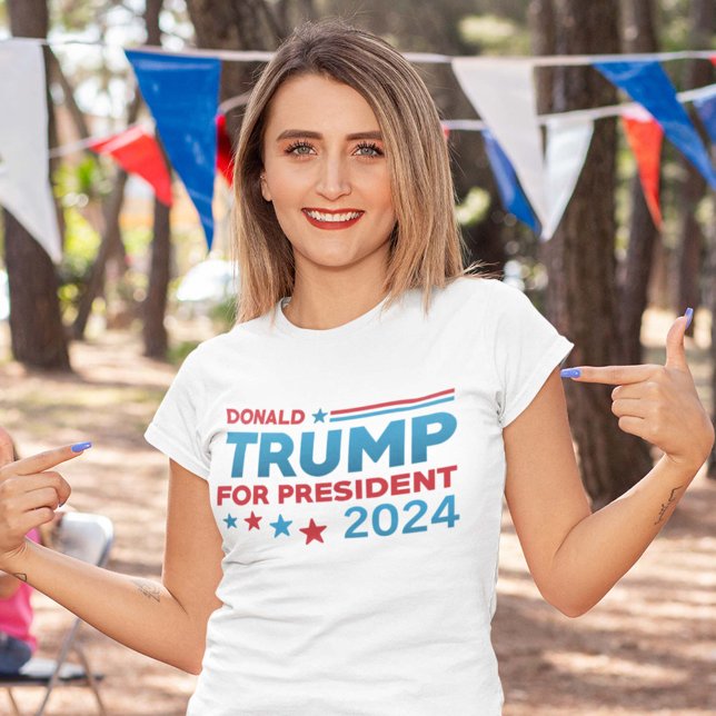 Camiseta Donald Trump para presidente 2024 (Subido por el creador)