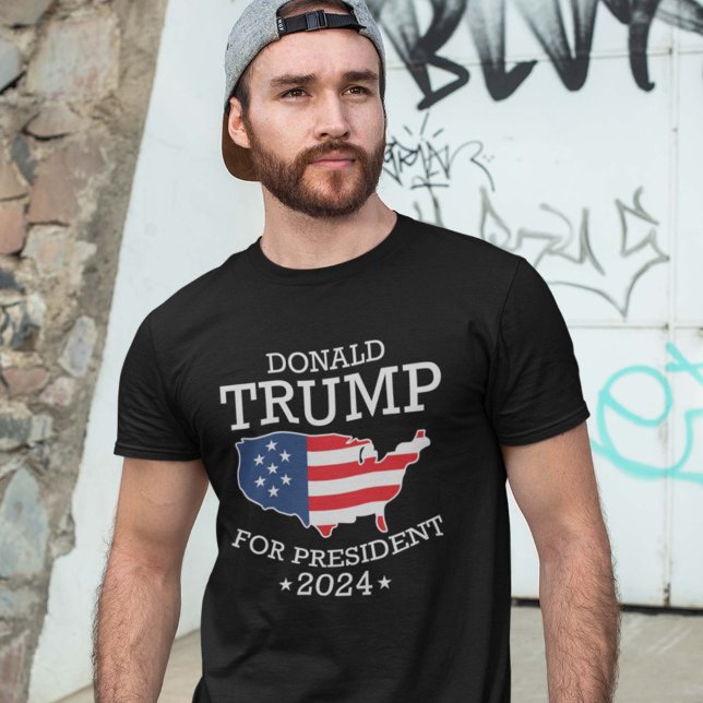 Camiseta Donald Trump para presidente 2024 (Subido por el creador)