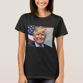 Camiseta Donald Trump para presidente 2024