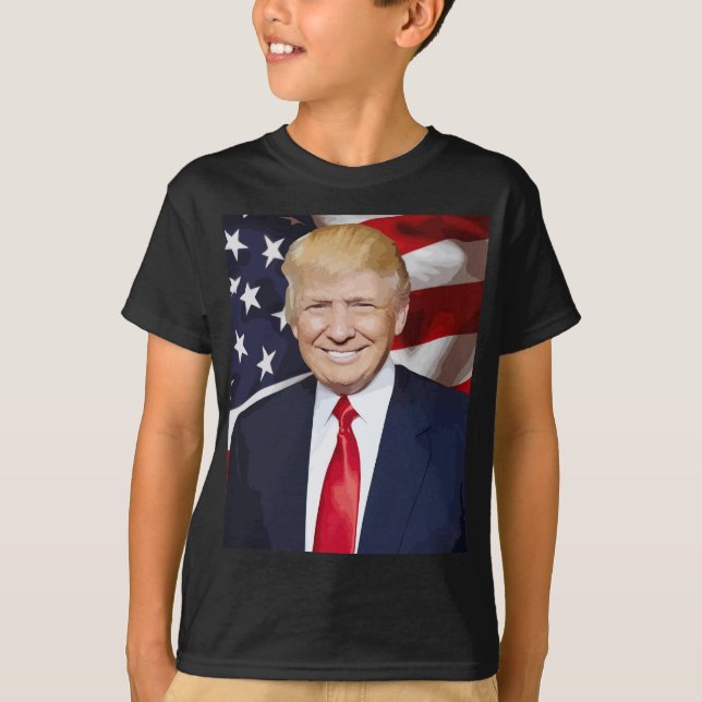 CAMISETA DONALD TRUMP PATRIOTIC T-SHIRTS (Anverso)