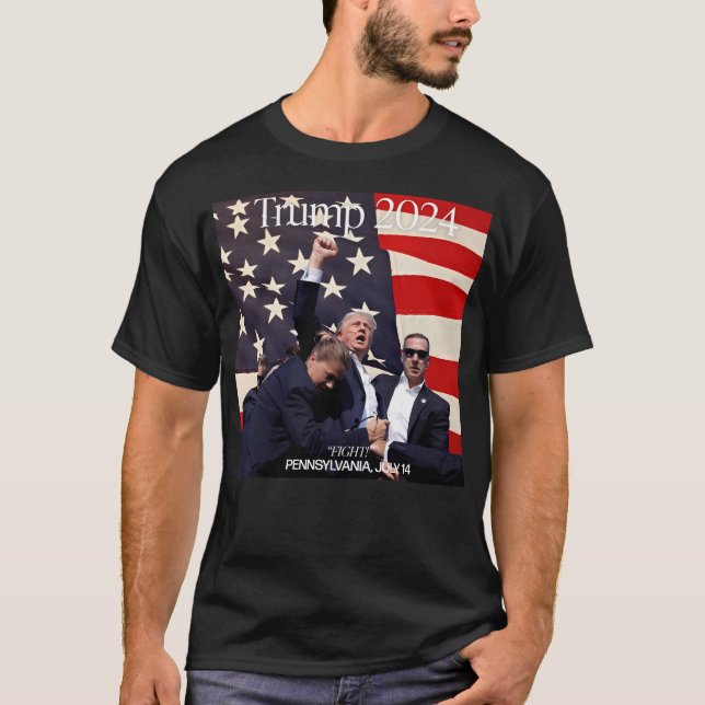 Camiseta Donald Trump Pennsylvania 2024 (Anverso)