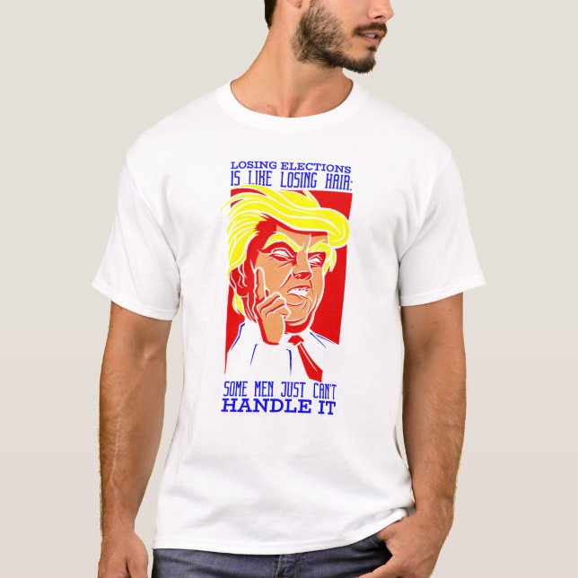 Camiseta donald trump perdió las elecciones (Anverso)