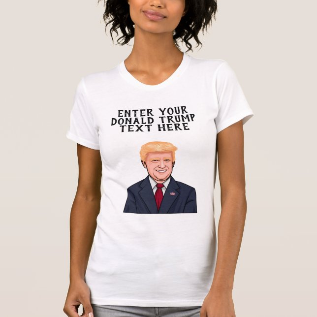 CAMISETA DONALD TRUMP PERSONALIZADO (Anverso)
