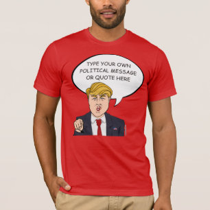 Camiseta Donald Trump personalizó el mensaje