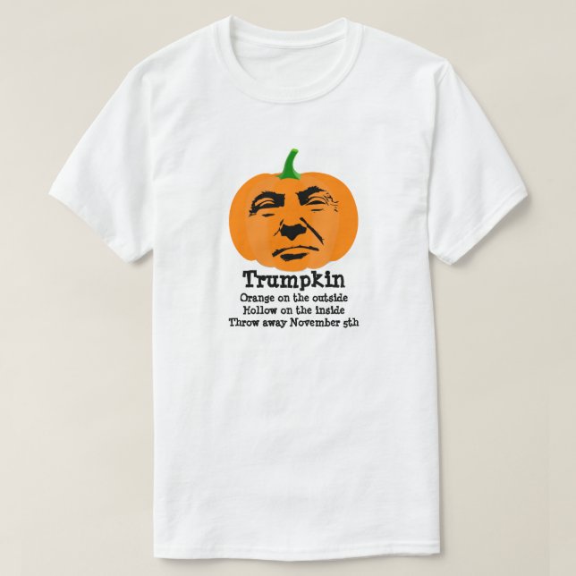 Camiseta Donald Trump pierde a Trumpkin (Diseño del anverso)