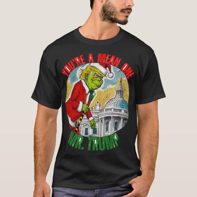 CAMISETA DONALD TRUMP - ROBAR NAVIDADES, SALVAR A ESTADOS U (Anverso)