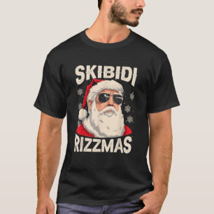 Camiseta Donald Trump Skibidi Rizzmas Navidades Santa Claus