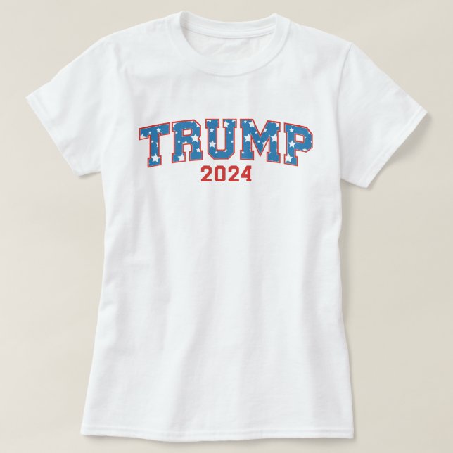 Camiseta Donald Trump - Trump 2024 hace grande a Estados Un (Diseño del anverso)