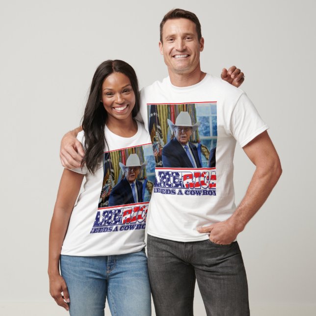 Camiseta Donald Trump Vaquero (Unisexo)