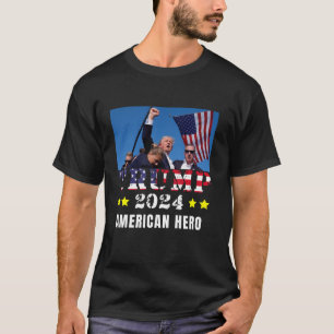 Camiseta Donald Trump Verdadero Héroe Estadounidense Camise