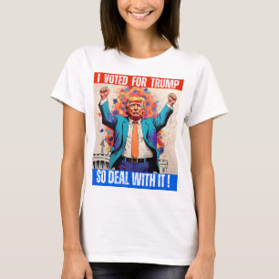 CAMISETA DONALD TRUMP - VOTÉ POR TRUMP, ¡ENTONCES, TRAÉGALO