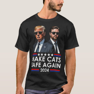 Camiseta Donald Trump vuelve a hacer que los gatos estén se