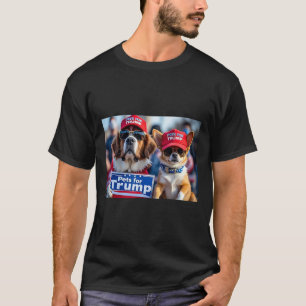 Camiseta Donald Trump Vuelve a Hacer Seguros a los Perros S